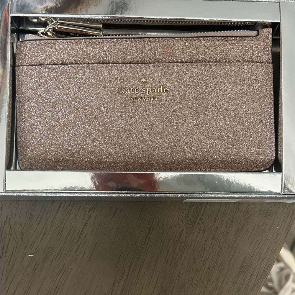 Kate Spade Sparkling Brown Wallet